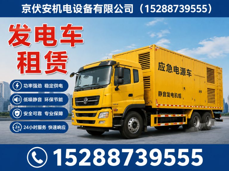 三亚发电机出租展示图